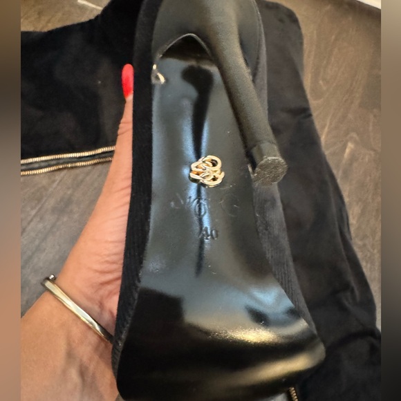 SYBG Sybille Guichard corduroy high over the knee boots EU size:40 - Picture 4 of 10